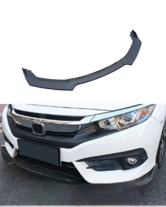 Honda Civic Model 2016-2021 Front Bumper Kanart Lip (BLack)