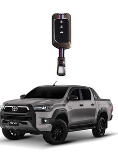 Toyota Hilux Revo Rocco Model 2016-2023 Key Cover with Metal Shell