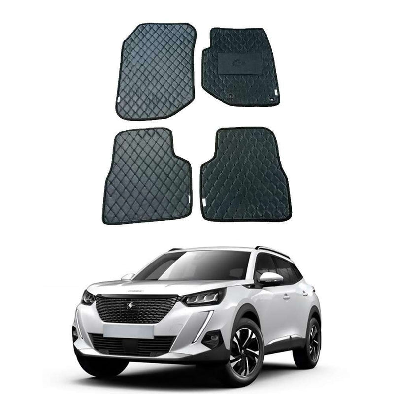 Peugeot 2008 Model 2022-2023 Custom Floor Mats (4 Pcs)