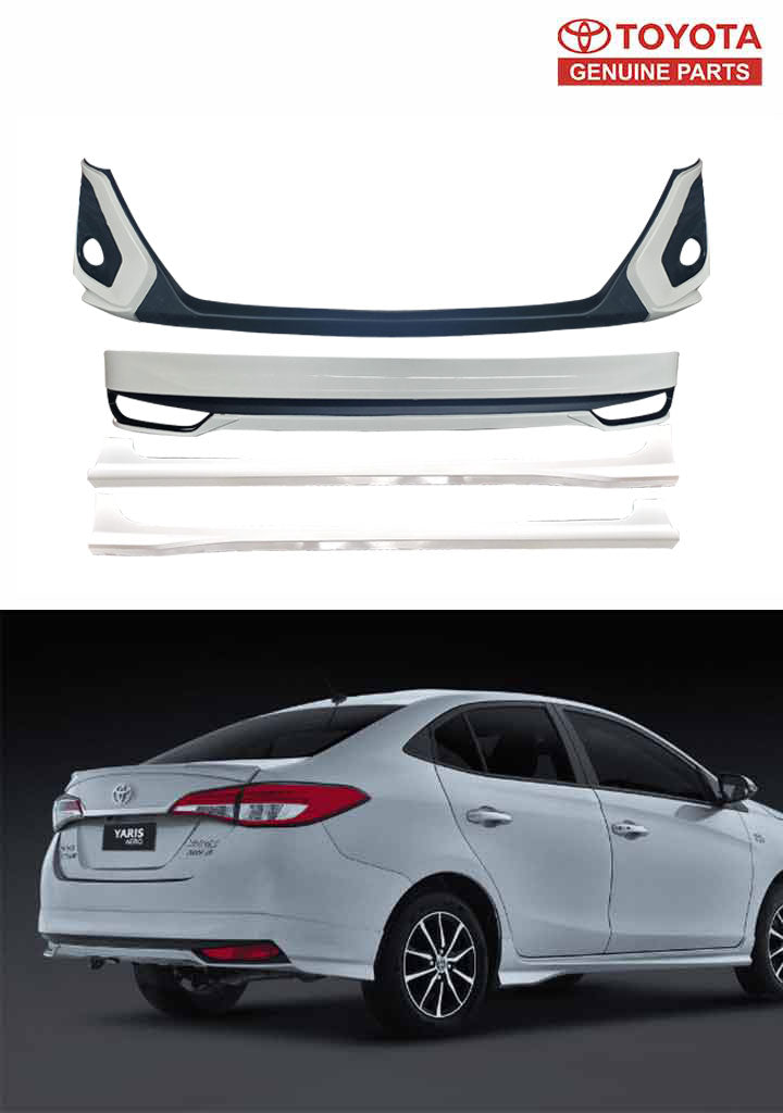 Toyota Yaris Model 2021- 2023 Genuine Aero Bodykit