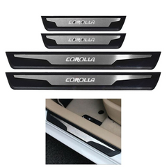 Toyota Corolla Model 2014-2021 Sill Plates with LED