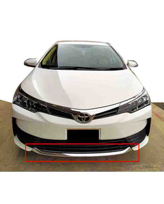 Toyota Corolla Model 2017-2022 Front Bumper Genuine Chrome Trims