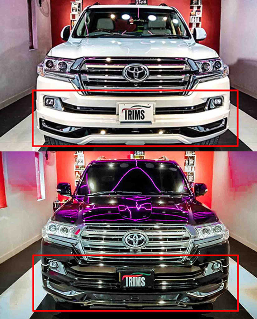 Front Bumper Bodykit for Land Cruiser 2016 17 18 19 20 21 modilista style toyota land cruiser body kit for sale land cruiser body kit dubai land cruiser body kit price land cruiser body kit pakistan wald body kit