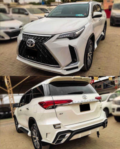 Toyota Fortuner Lexus Style bodykit 2022, Toyota Fortuner 2016 2017 2018 2019 2020 2021 lexus conversion