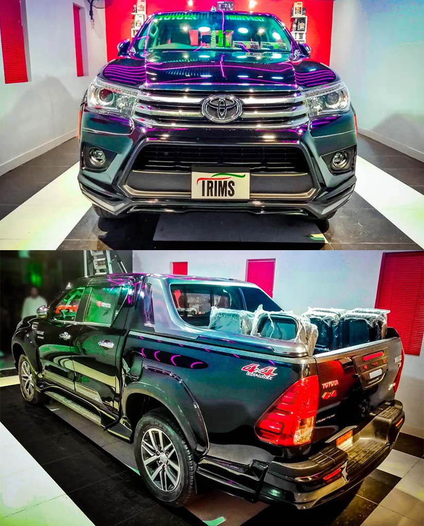 Toyota Hilux Revo Rear Extension TRD Body Kit 2016-2021Ativus Body Kit for Toyota Hilux RevoToyota Hilux Revo Body Kit Ativus 2016-2019 Toyota Hilux Revo Ativus Body Kit Thailand 2016-2019 Toyota Hilux Revo Model 2016-2021 Ativus Body Kit