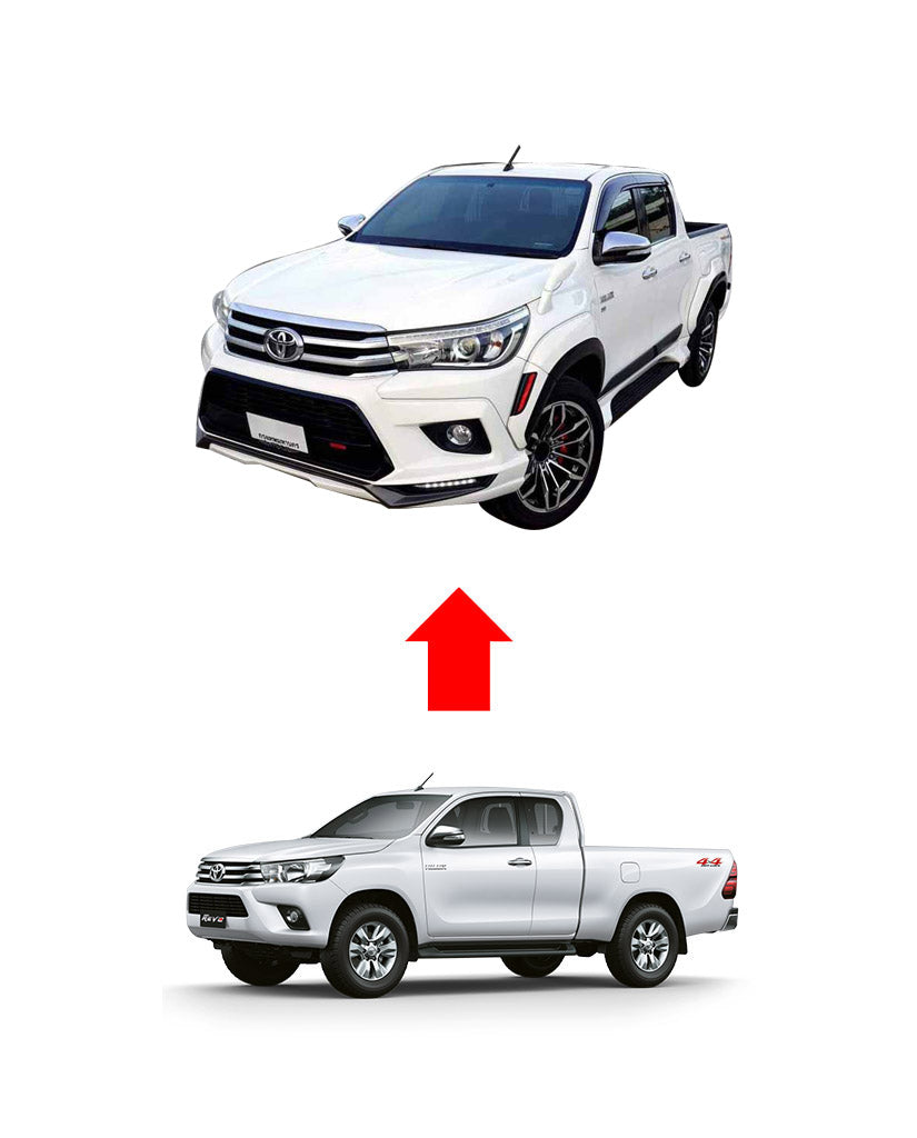 Toyota Hilux Revo Rear Extension TRD Body Kit 2016-2021Ativus Body Kit for Toyota Hilux RevoToyota Hilux Revo Body Kit Ativus 2016-2019 Toyota Hilux Revo Ativus Body Kit Thailand 2016-2019 Toyota Hilux Revo Model 2016-2021 Ativus Body Kit