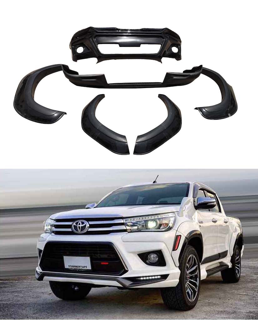 Toyota Hilux Revo Rear Extension TRD Body Kit 2016-2021Ativus Body Kit for Toyota Hilux RevoToyota Hilux Revo Body Kit Ativus 2016-2019 Toyota Hilux Revo Ativus Body Kit Thailand 2016-2019 Toyota Hilux Revo Model 2016-2021 Ativus Body Kit