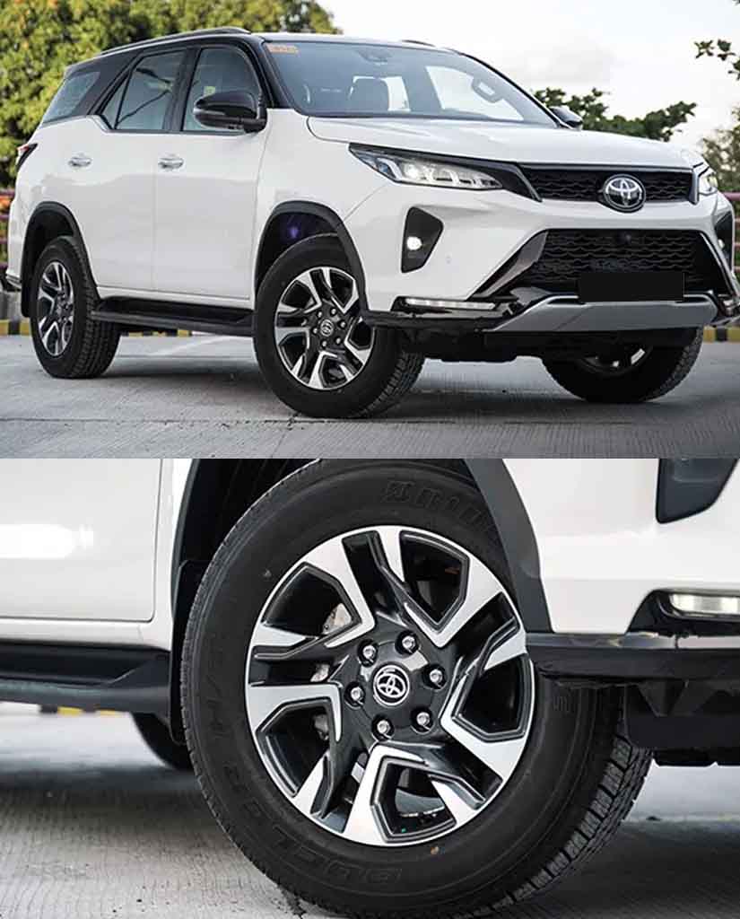 Toyota Fortuner Legender | Models & PricesBuy Toyota Fortuner Legender Alloy Rim 18 InchesToyota Fortuner Alloy Rim 2016-2021Toyota Fortuner Legender Alloy Rim 2021-2022Buy Toyota Fortuner Legender Style Alloy Rims in Pakistan 2023 2024 Toyota Fortuner Legender 2.8 4×4