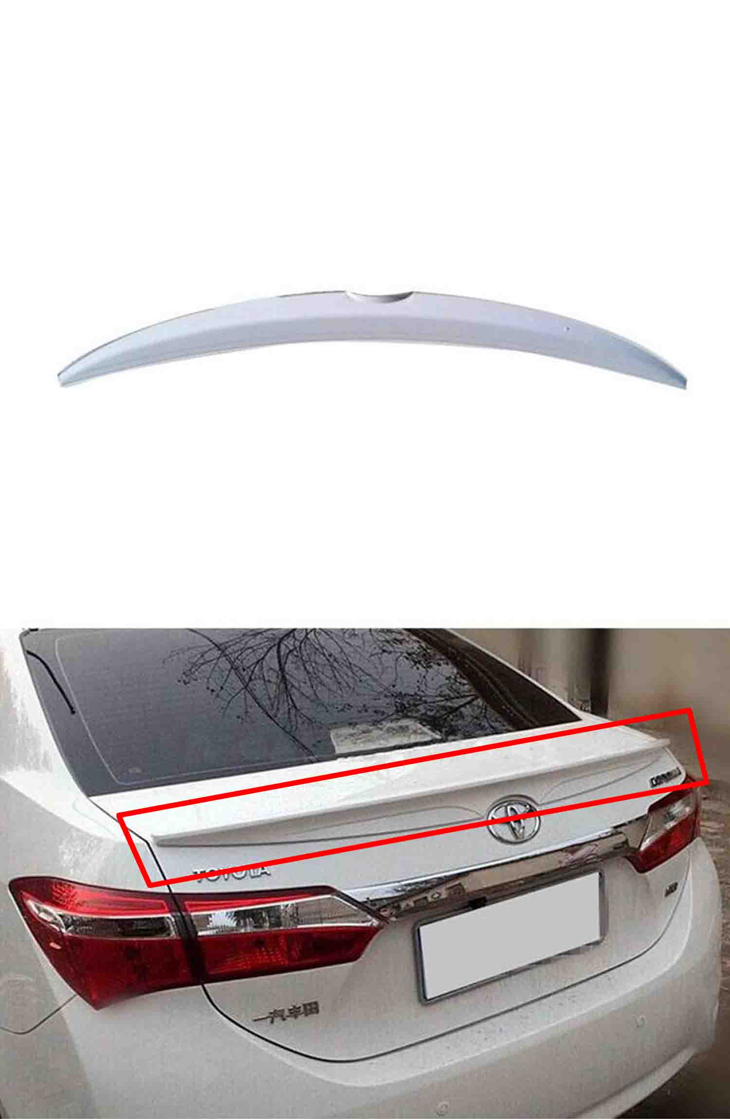 toyota corolla spoiler price in pakistan toyota corolla spoiler kit