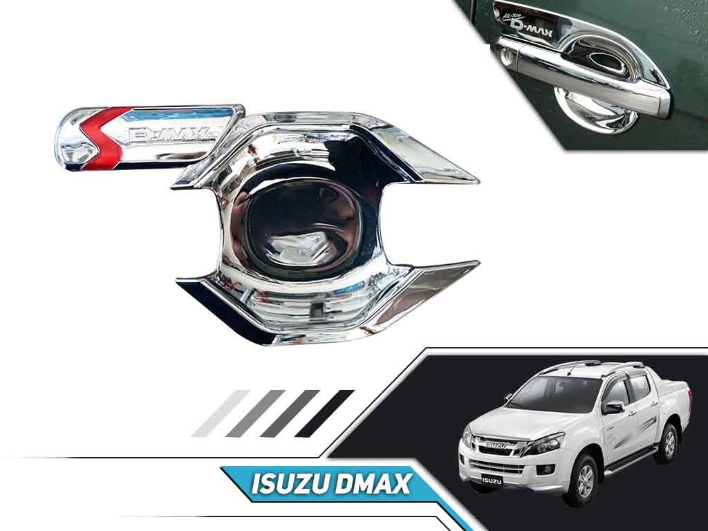 isuzu d max accessories isuzu d max accessories pakistan isuzu d max front bumper price isuzu d max price in pakistan Isuzu D-Max Inner Door Handle Bowl Carbon Fiber 2018-2019 Chrome Door Handle Bowl for Isuzu Dmax 4Pcs/Set ABS Chrome Car Door Handle Bowl Cover