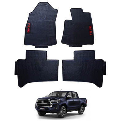  Toyota hilux latex rubber floor mats for revo Latex rubber floor mats for revo price in pakistan Latex rubber floor mats for revo price