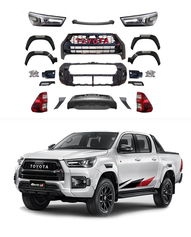 Buy Toyota Hilux Revo 2016 To Rocco 2022 FaceliftToyota Hilux Rocco to Rocco GR Sport Conversion 2021Toyota Hilux Revo To Rocco GR Sport Conversion 2016Buy Toyota Hilux Rocco Facelift Conversion 2021-2022Toyota Hilux Revo 2021 to Rocco 2022 Facelift ConversionUnpainted Toyota Hilux Revo To Rocco Conversion KitToyota Vigo 2006 to Rocco 2021 Conversion 
