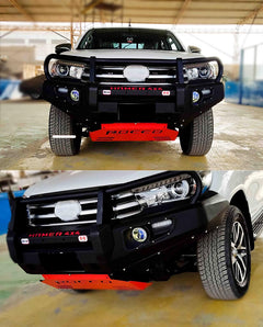 skid plate for toyota hilux revo for Keeping Cars Protected Toyota Hilux Skid Plate More4x4 3 pieces aluminium skid plate kit for Toyota Hilux HAMER FRONT SKID PLATE 3 PCS SET FOR REVO Buy Toyota Hilux Revo Hamer Front Bumper Skid Plate Red Buy Toyota Hilux Rocco Front Bumper Skid Plate Red Skid plate - TOYOTA HILUX Rocco 2018-2020