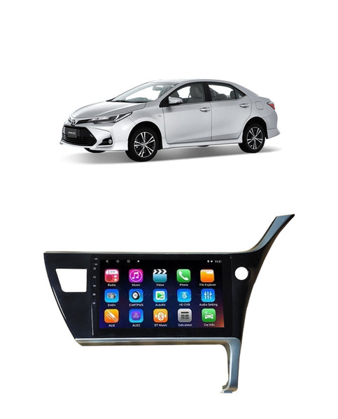 Toyota Corolla Model 2017-2023 Android LCD Multimedia Panel 10 Inch – Trims